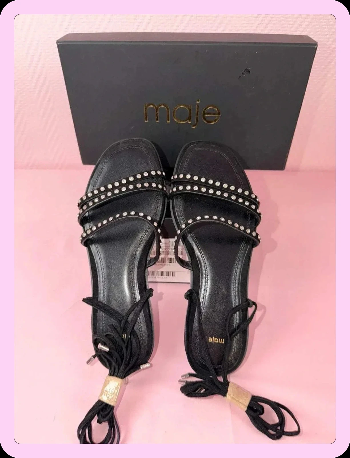 Maje thong sandal size 38 never worn no issues – photo 2